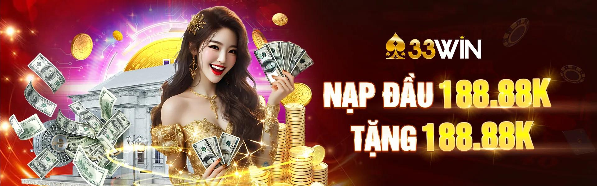 Nạp đầu tặng 100%